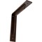 Ekena Millwork Stockport Steel Bracket, Antiqued Copper 2"W x 10"D x 10"H BKTM02X10X10STACO - alternate 1